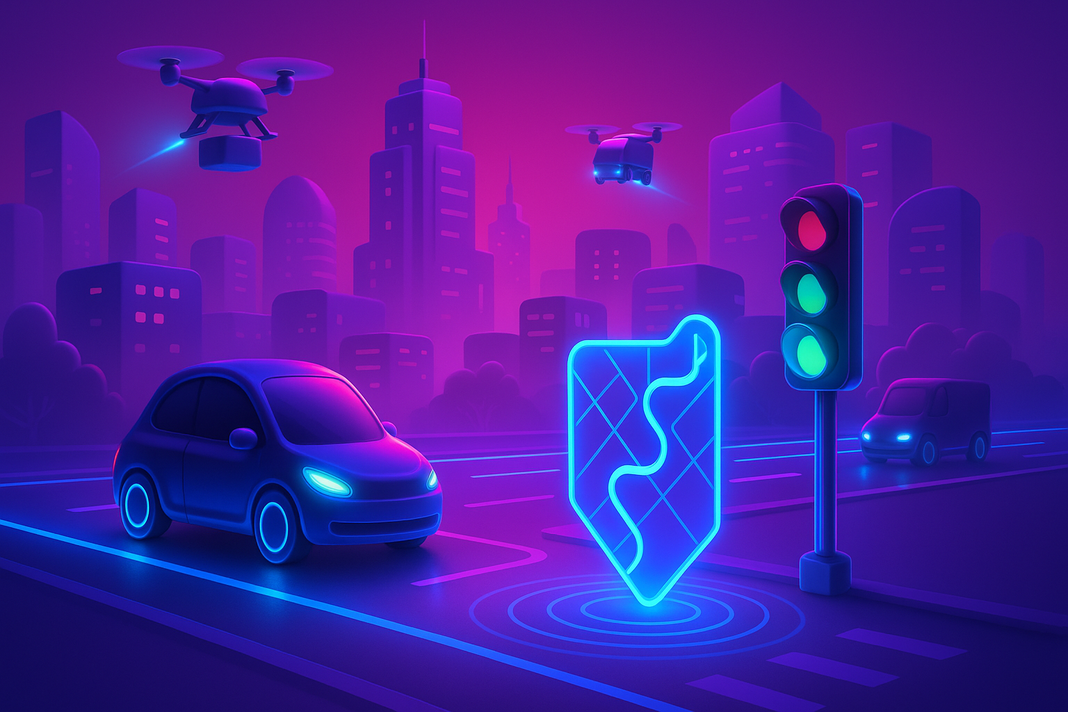 inteligencia artificial en transporte y movilidad